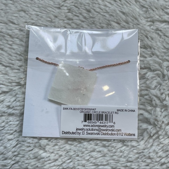 Adore Jewelry Rose Gold Necklace With Swarovski NEW - Picture 3 of 3